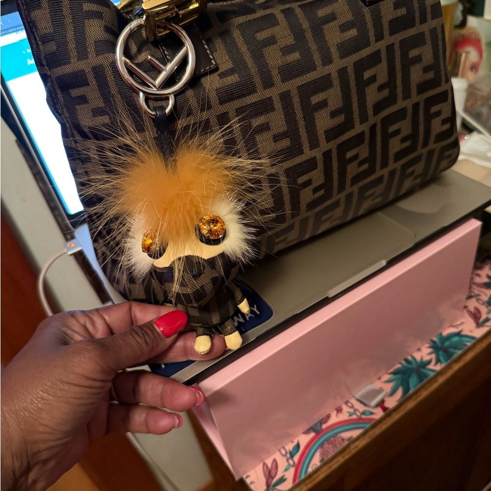 Fendi Black and Brown Shoulder Bag . There is plenty of love for this bag!